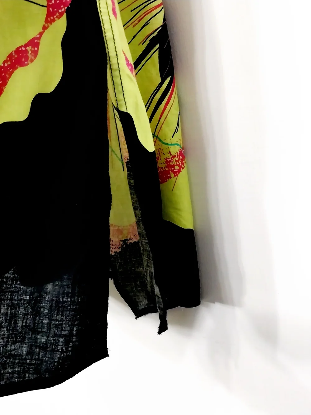 🔵BOGO FREE🔵Alain Weiz  Dress Floral Statement Linen Blend Sz 14 - Picture 6 of 8